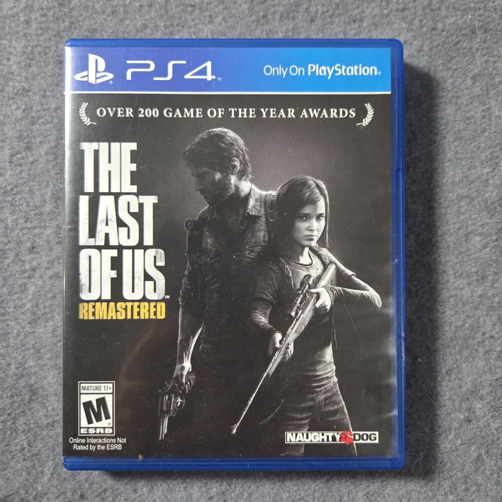 The Last of Us Remastered PS4 Complete Sony Naughty Dog